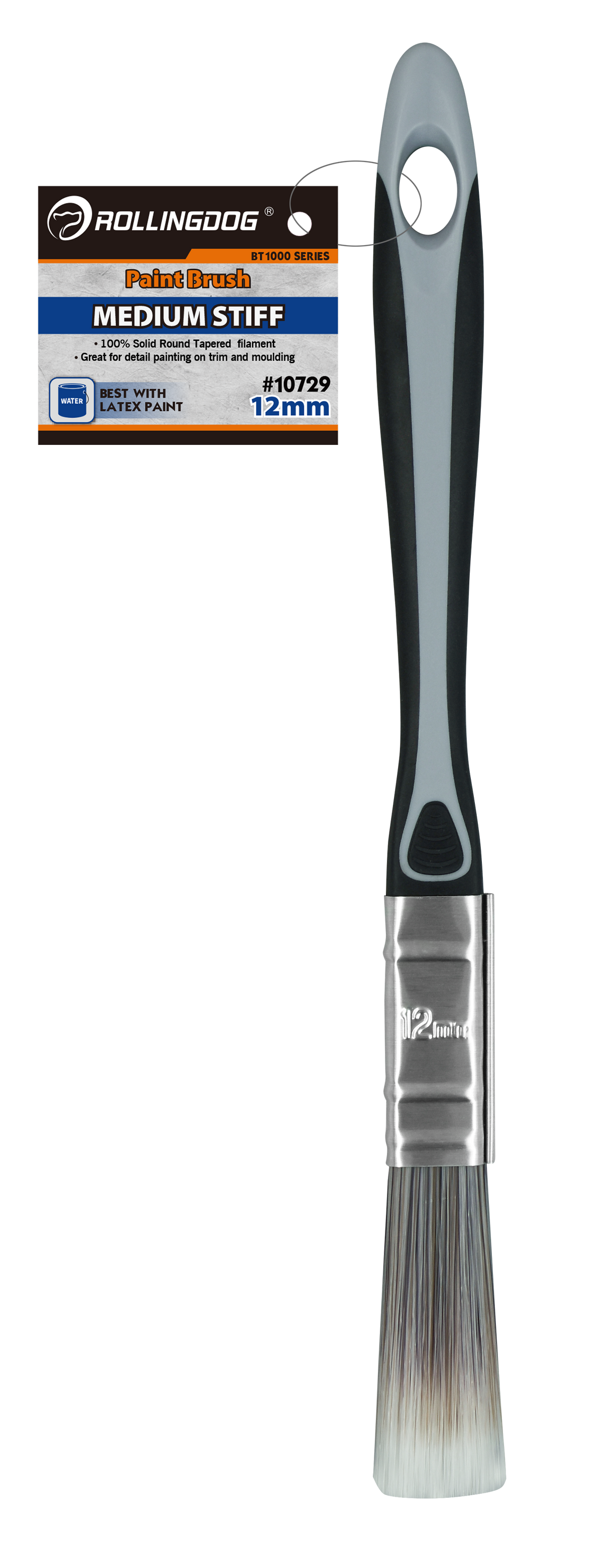 Rollingdog Paint Brush BT1000 12mm