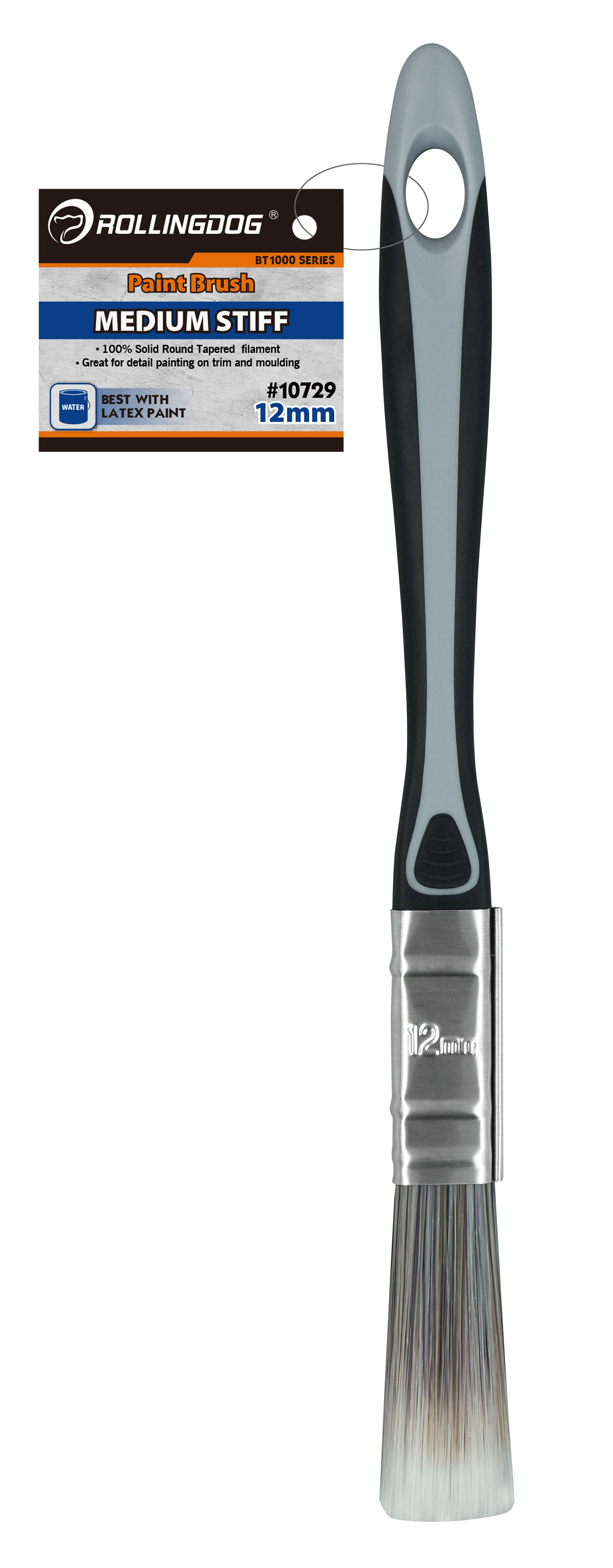 Rollingdog Paint Brush BT1000 12mm