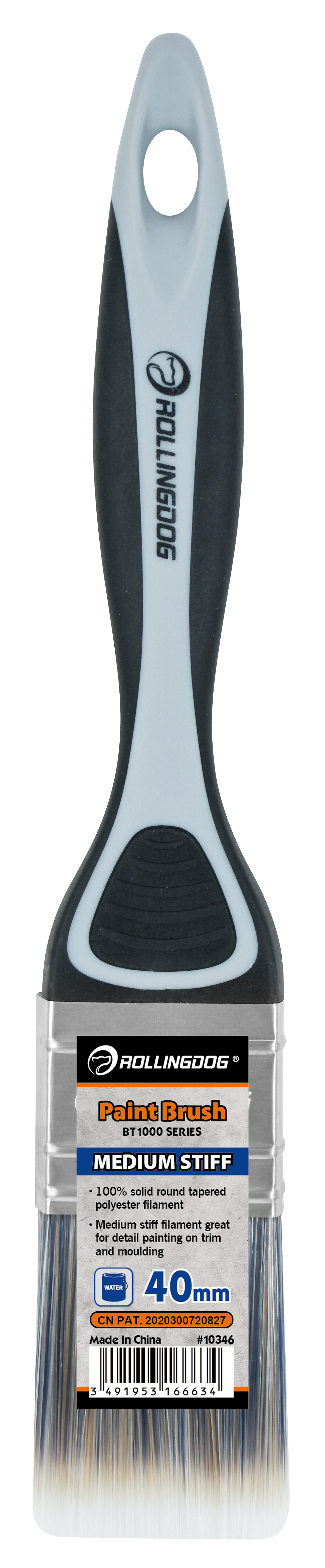 Rollingdog Paint Brush BT1000 40mm