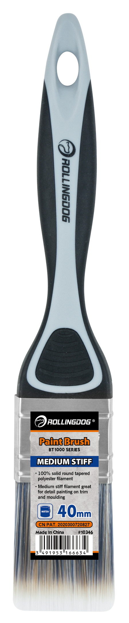 Rollingdog Paint Brush BT1000 40mm