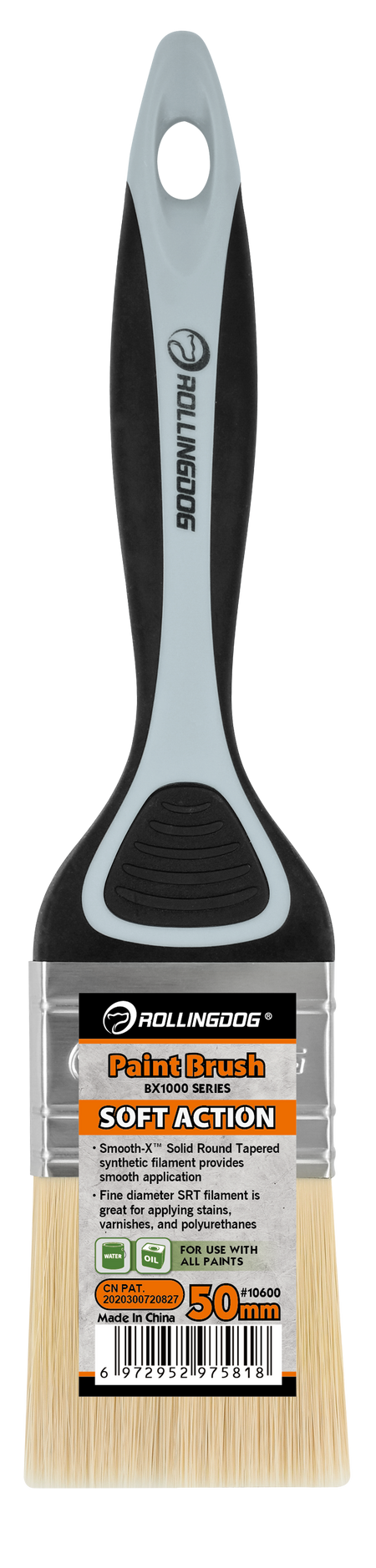 Rollingdog Paint Brush Oil BX1000 50mm