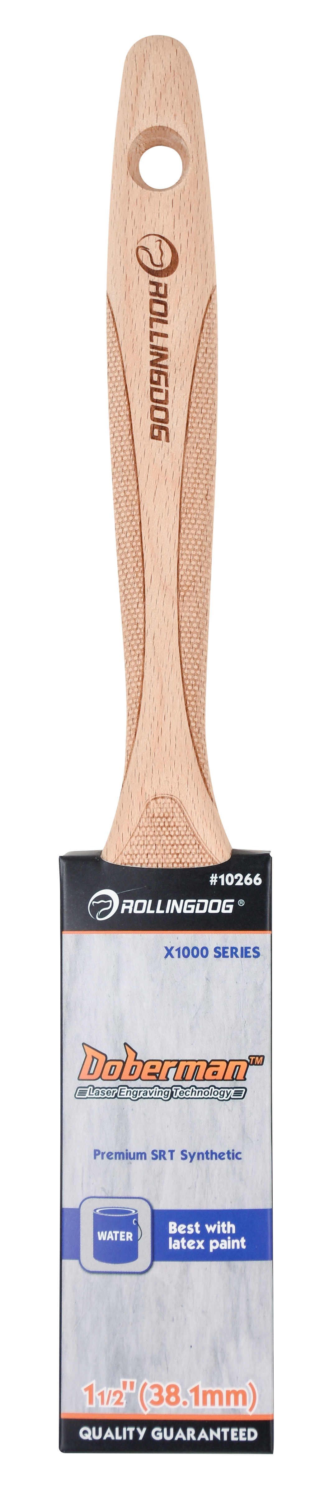 Rollingdog Paint Brush Doberman 40mmx1000mm