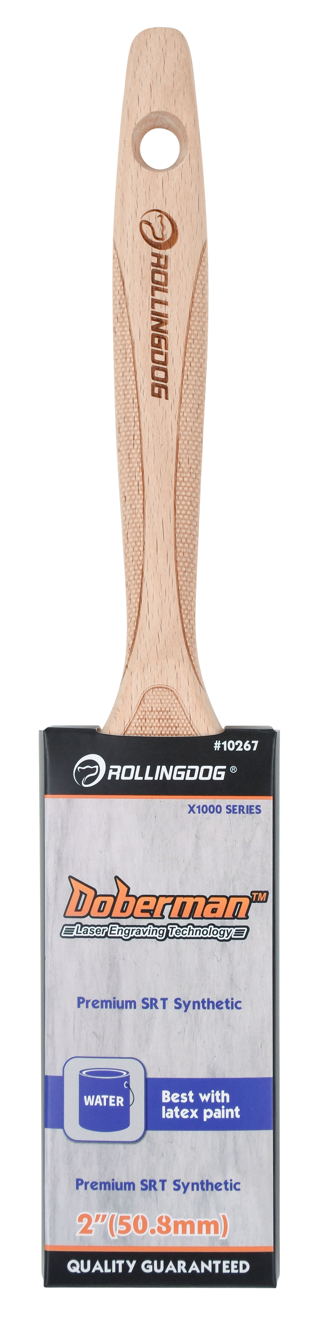 Rollingdog Paint Brush Doberman 50mmx1000mm