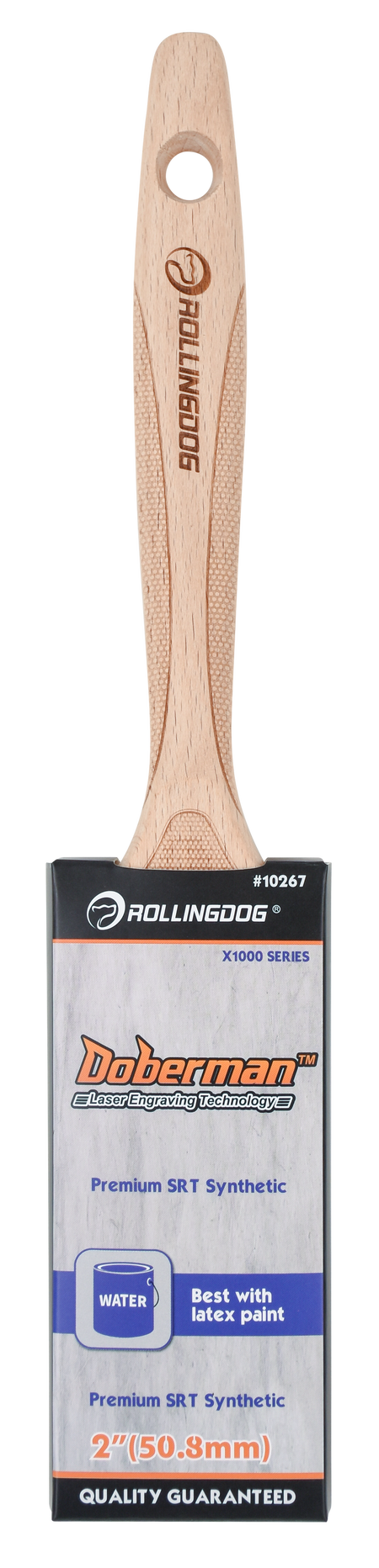 Rollingdog Paint Brush Doberman 50mmx1000mm