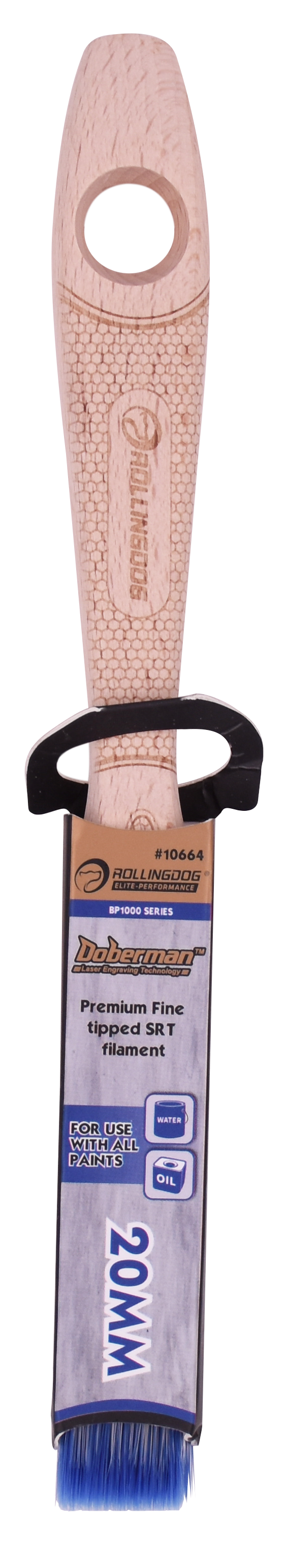Rollingdog Paint Brush Oil BP1000 20mm