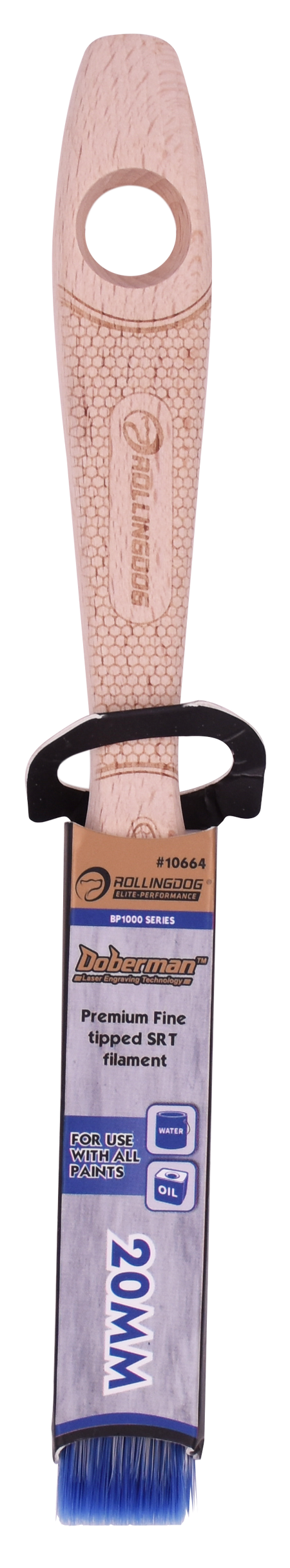 Rollingdog Paint Brush Oil BP1000 20mm