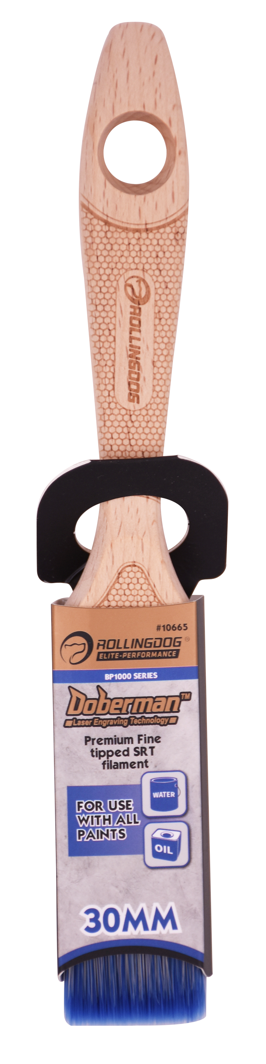 Rollingdog Paint Brush Oil BP1000 30mm