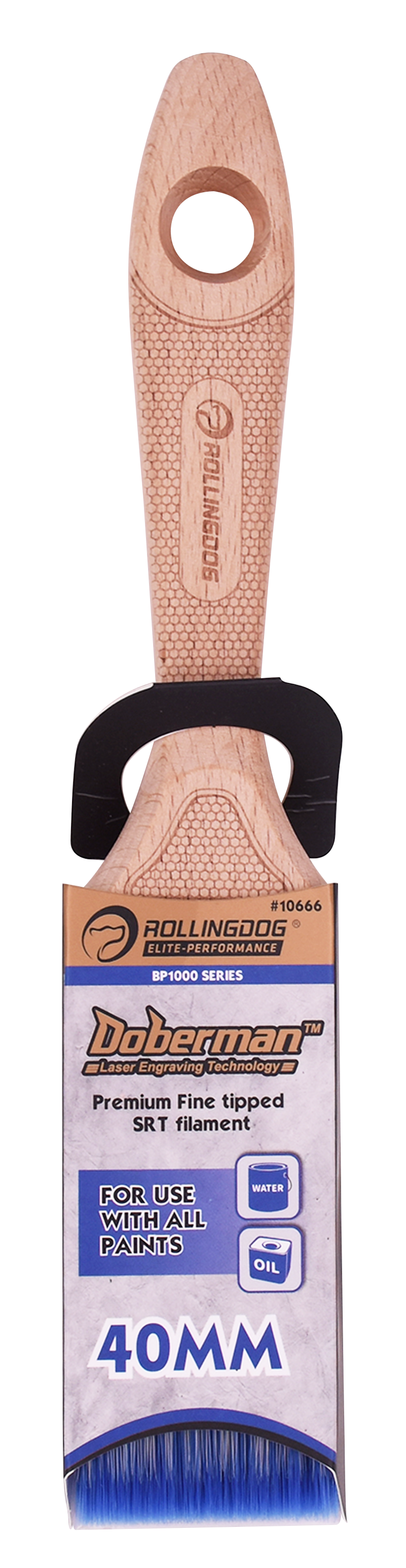Rollingdog Paint Brush Oil BP1000 40mm