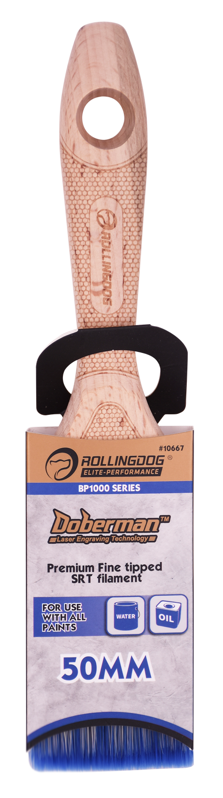 Rollingdog Paint Brush Oil BP1000 50mm