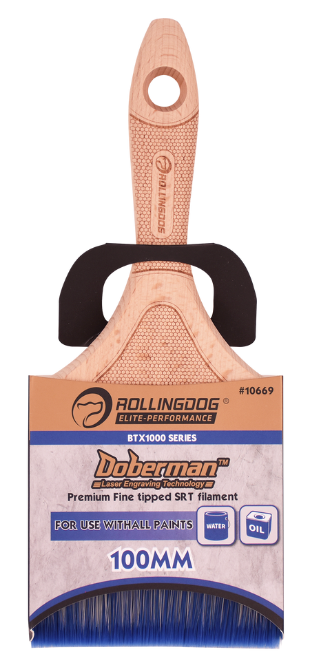 Rollingdog Paint Brush Oil BP1000 100mm