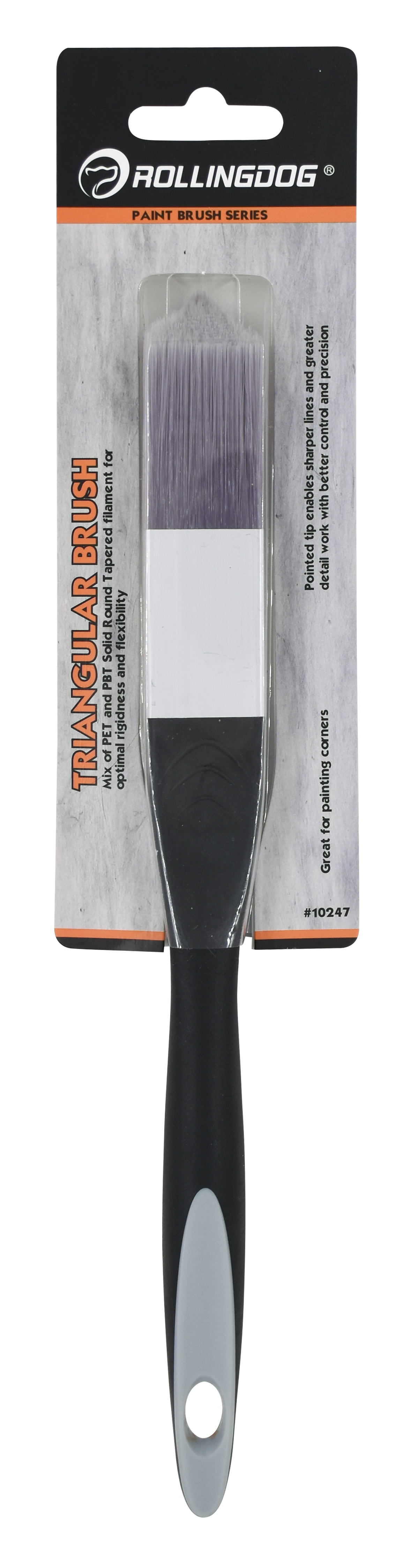Rollingdog Paint Brush Triangle-Side PT1000 -