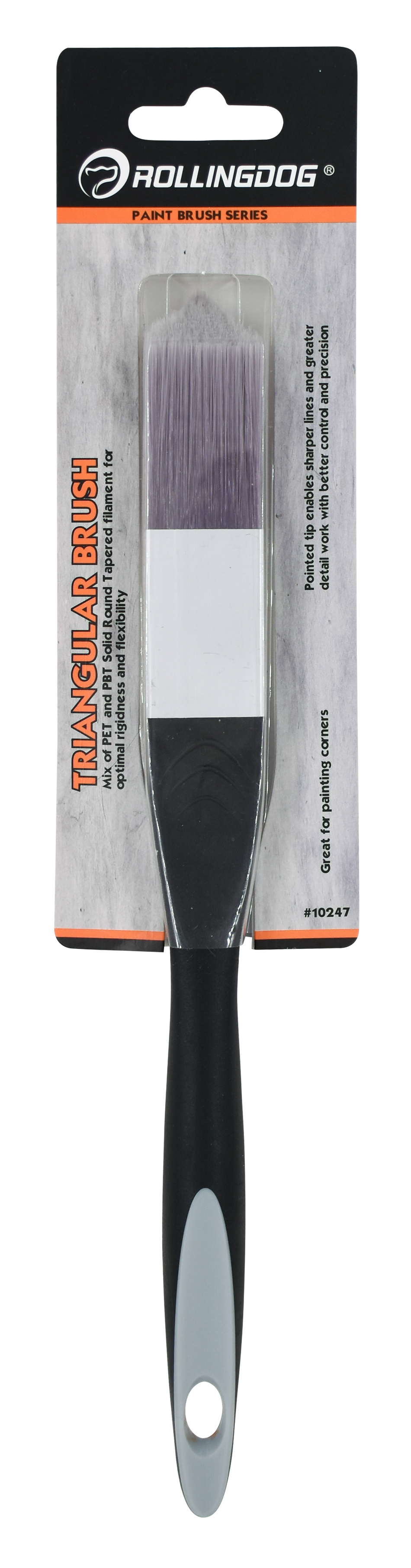 Rollingdog Paint Brush Triangle-Side PT1000 -