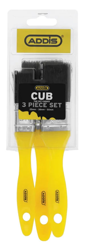 Addis Paint Brush Set Cub 3Pc