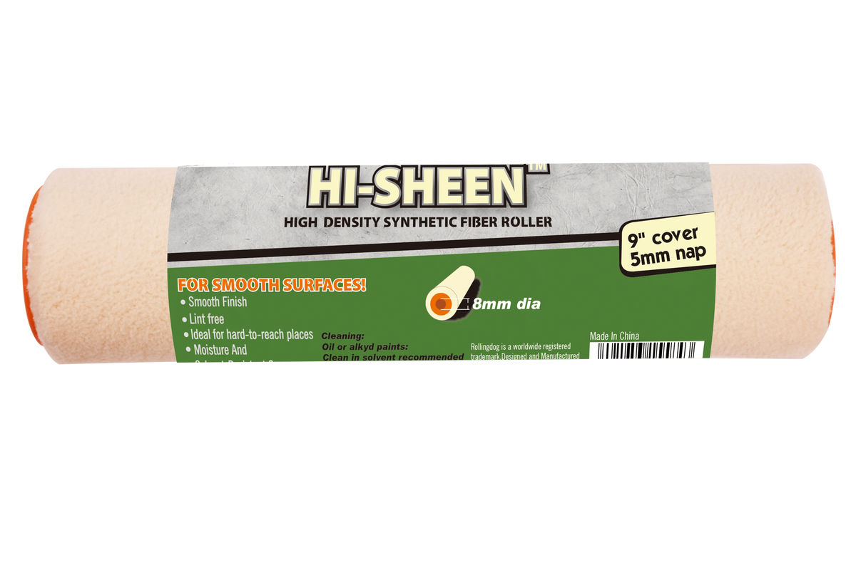Rollingdog Paint Roller Refil Hi Sheen 230mmx5mm -