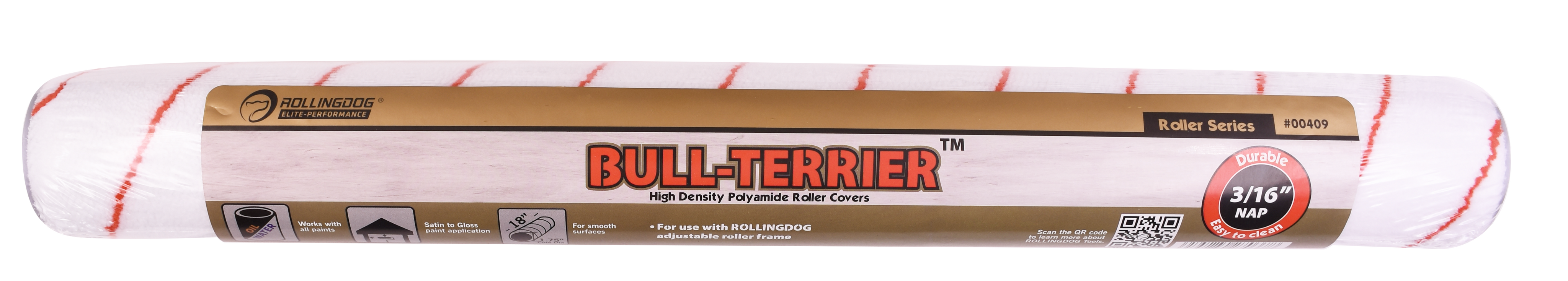 Rollingdog Paint Roller Refil Polyamide 460mmx4mm Smooth -
