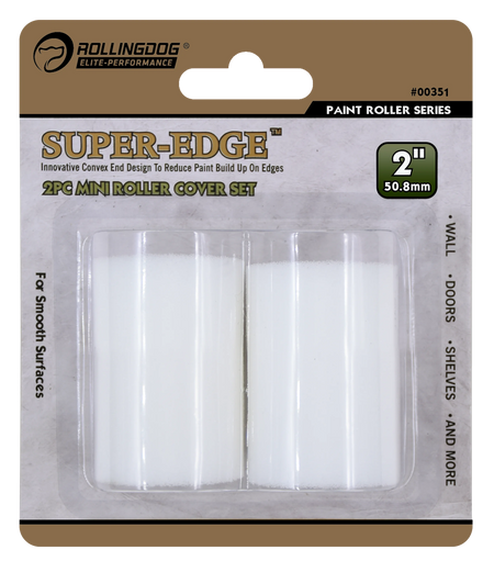 Rollingdog Paint Roller Refil Super Edge 2Pc 50mm