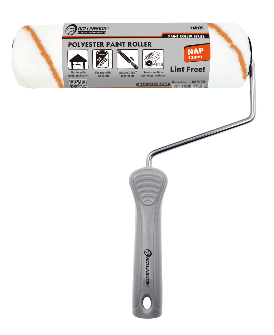 Rollingdog Paint Roller Polyester 230mmx12 Semi Smooth -