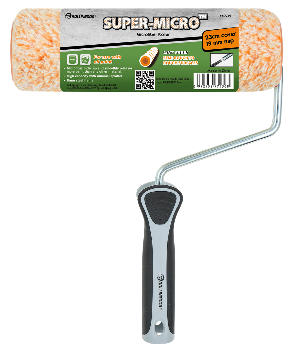 Rollingdog Paint Roller Micro 230mmx19mm Semi to Rough -