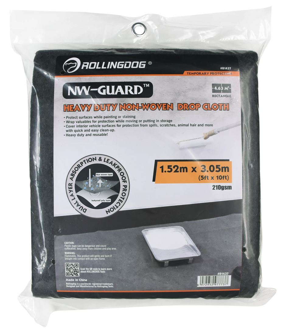 Rollingdog Drop Cloth HD 1.5m x 3.0m -
