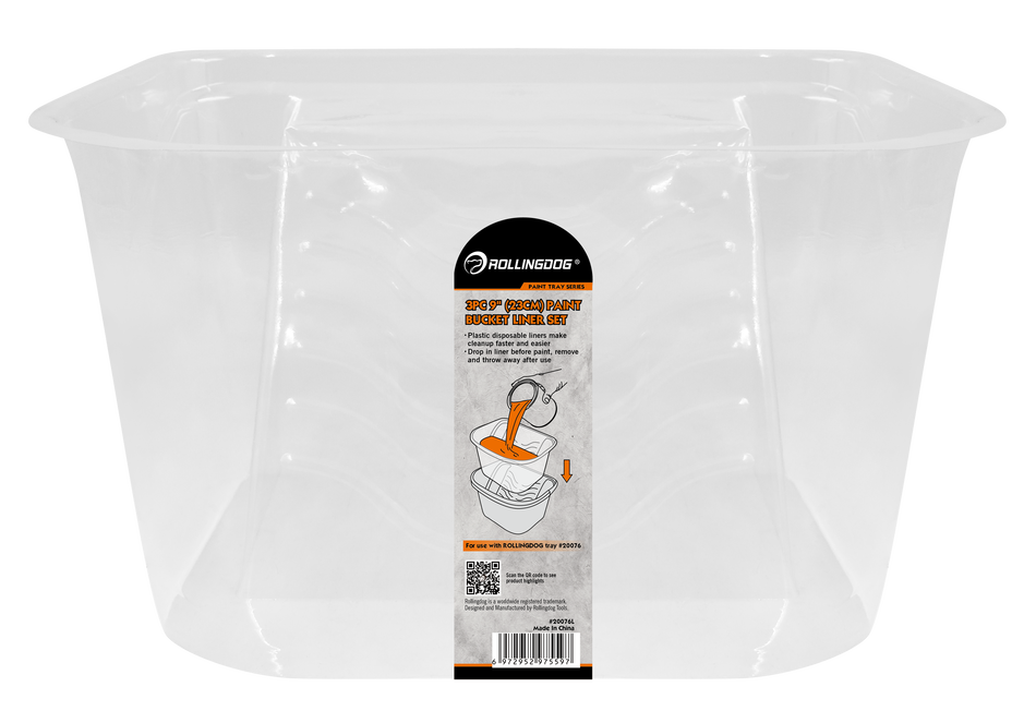 Rollingdog Liner Set For Bucket 230mm 3pc -