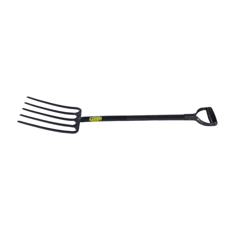 Lasher Fork 5 Prong Steel