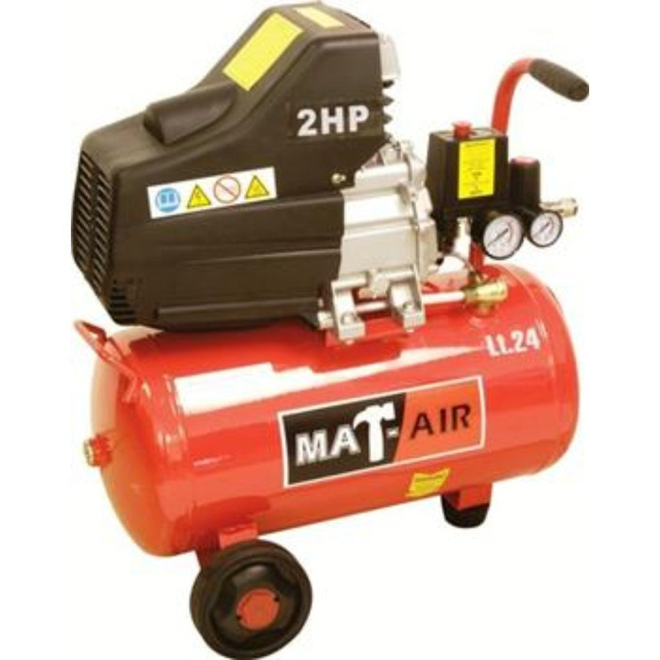Matair Compressor 1.5kw/2hp 220v 24L