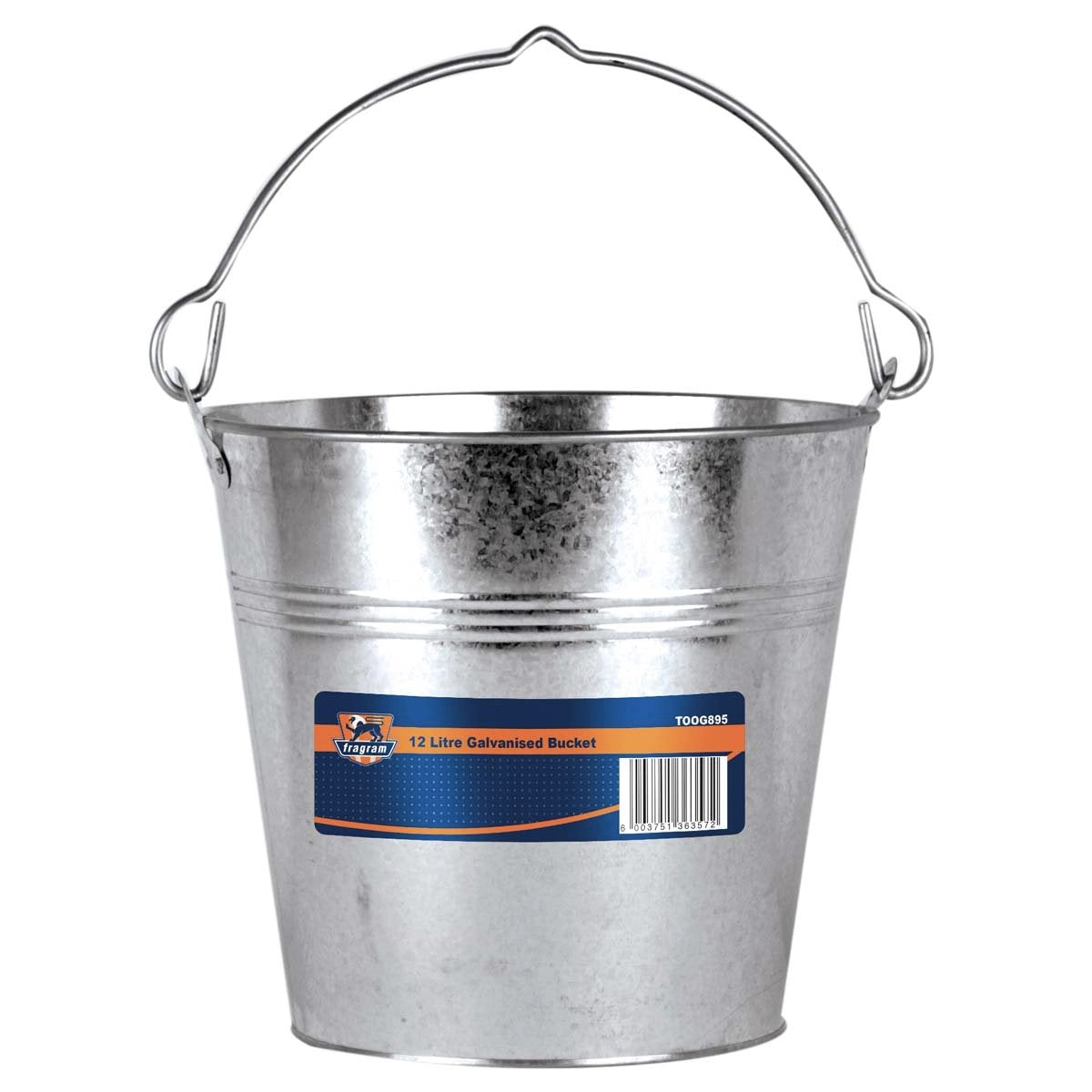 Bucket Galvanised 12L -