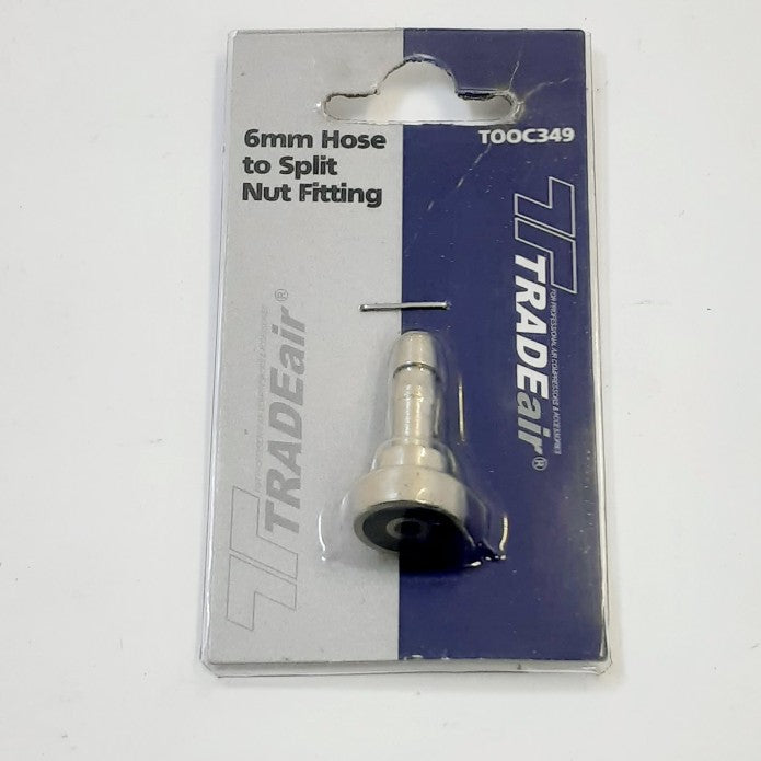 Fitting Hose To Plit Nut Fitting For Spraygun 6MM -