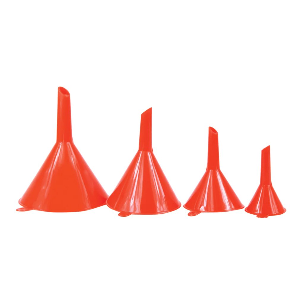 Funnel Set Plastic 4pc -