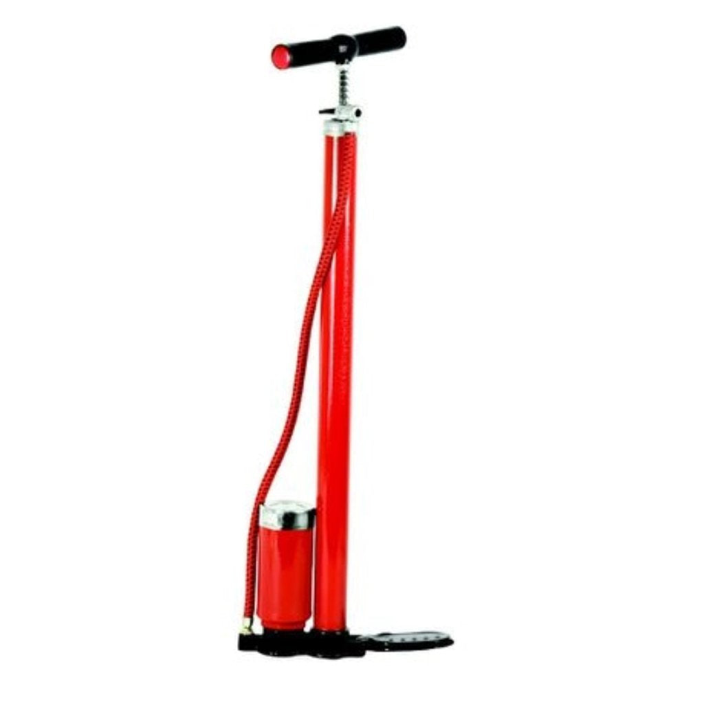 Hand Pump With Booster Barrel And Gauge -