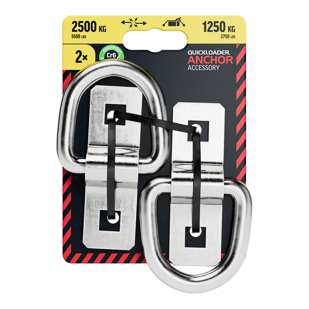 Quickloader Anchor Points 2500kg 2pc -