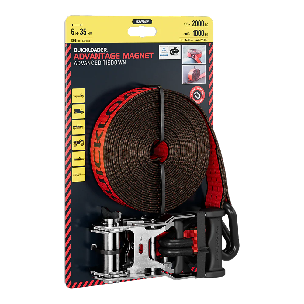 Quickloader Advantage Hybrid Tie-Down Strap 2000kg 6mx35mm -