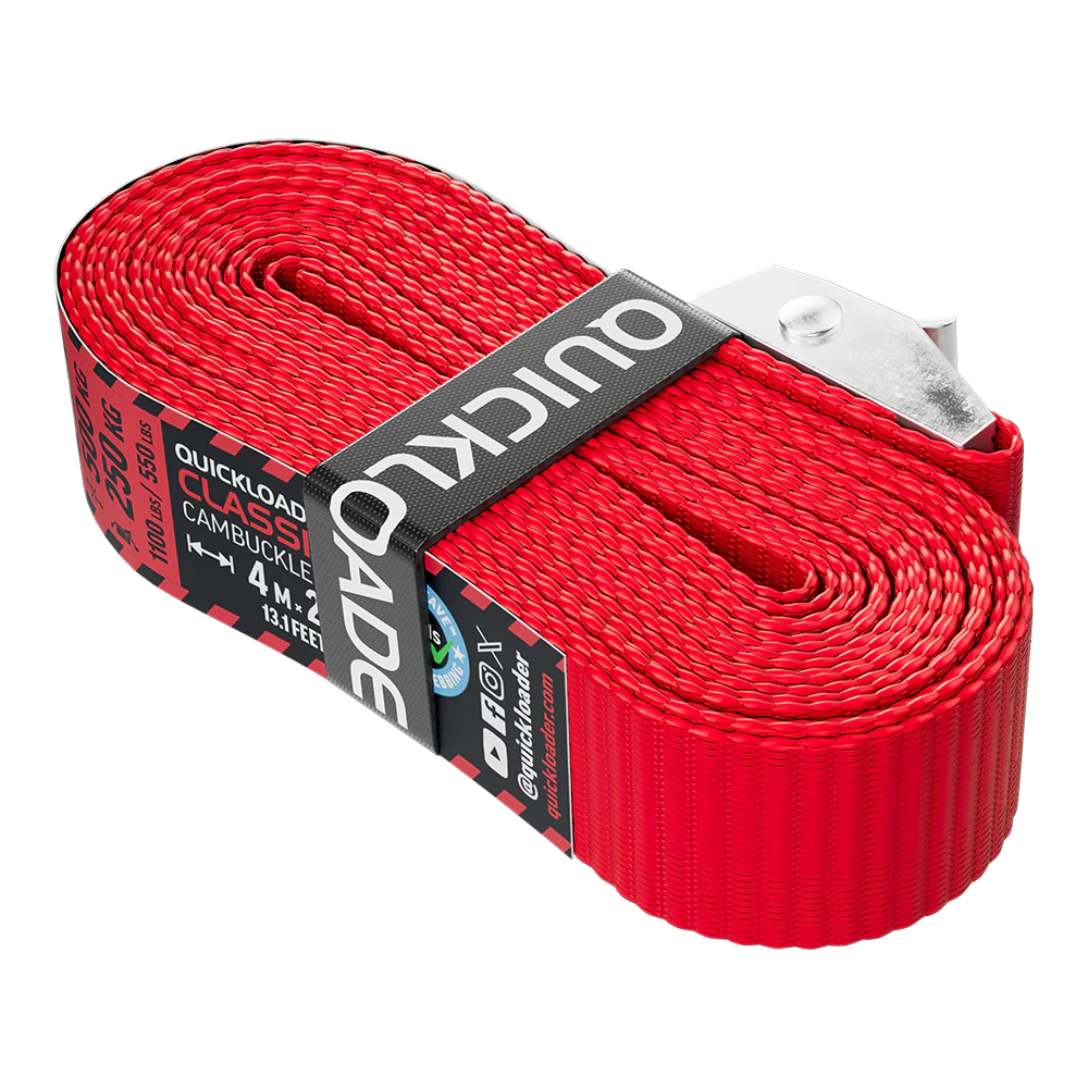 Quickloader Cambuckle Classic Tie-Down Strap 500kg 4mx25mm -