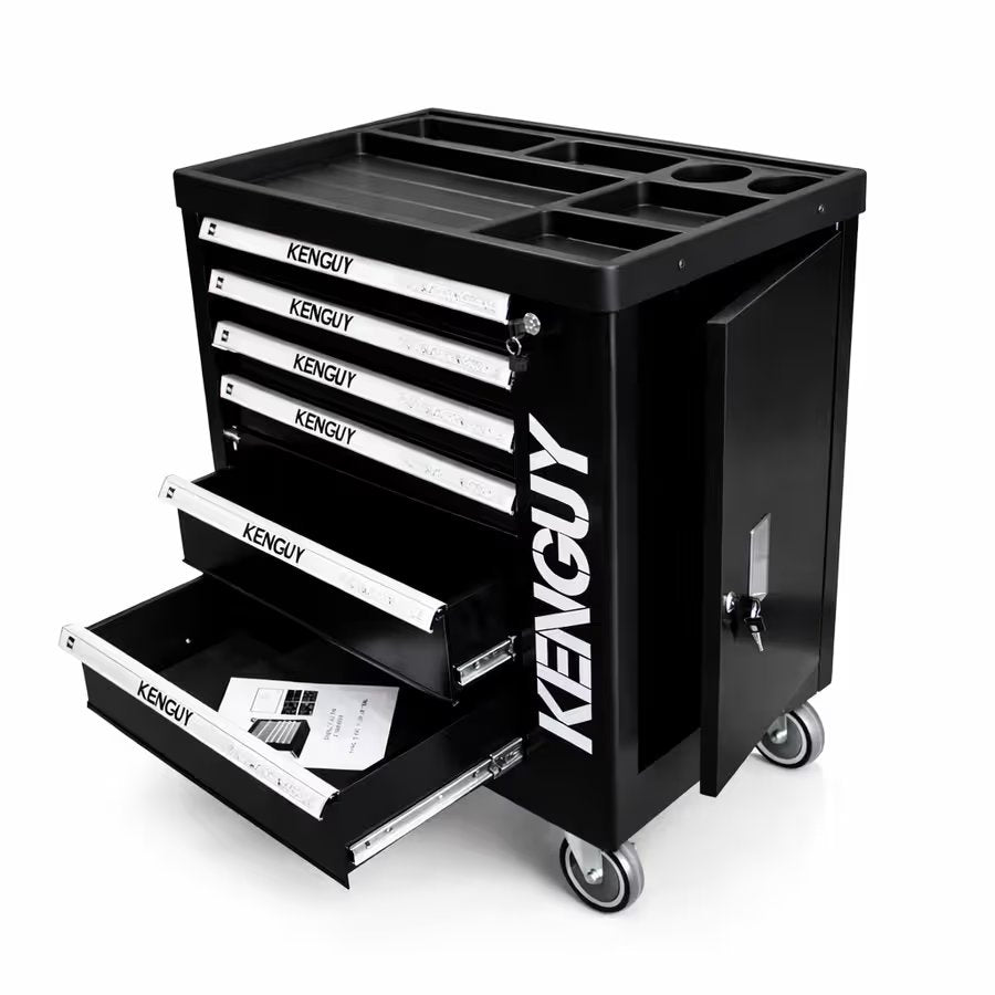 Kenguy Roller Cabinet 6 Drawer 155Pce