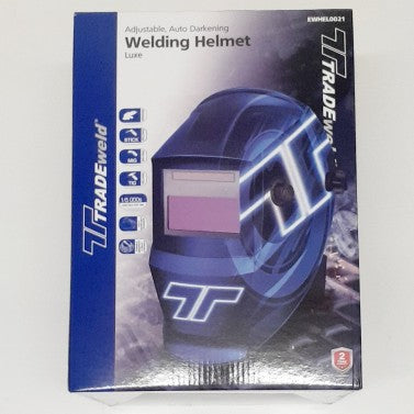 Welding Helmet Auto Dark Adjustable Blue