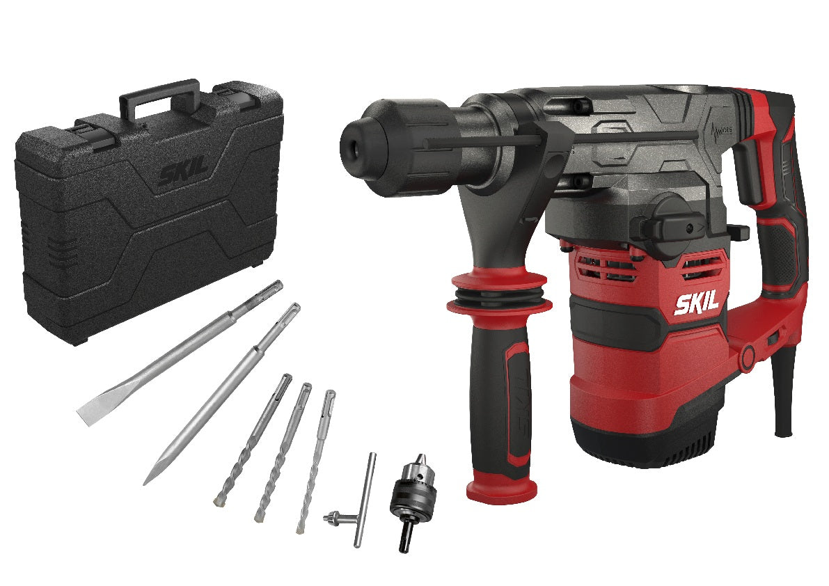 Skil Rotary Hammer SDS Drill 1500w Red Range