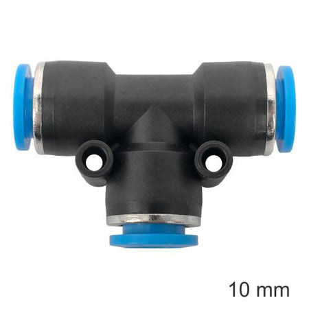 PU Hose Fitting Tee 10mm