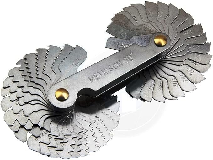 Thread Pitch Gauge Metri/Imperial Harden