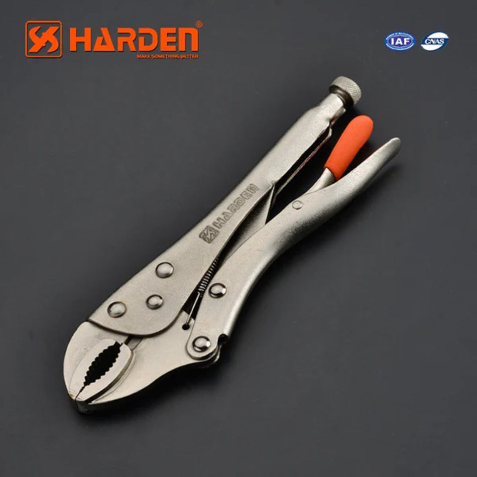 Harden Plier Oval Jaw Lock-grip Vice