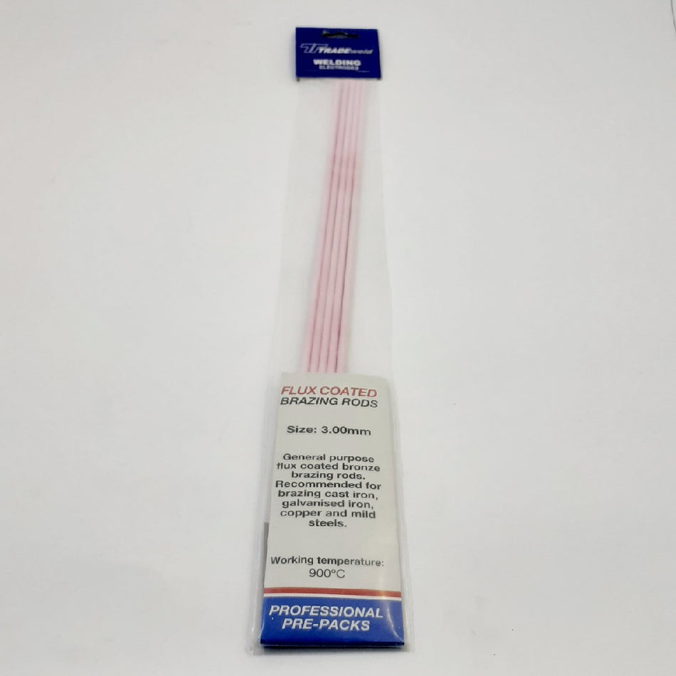 Welding Rods Gas Brazing BBR Flux Coated 3.0mm 5Pc -