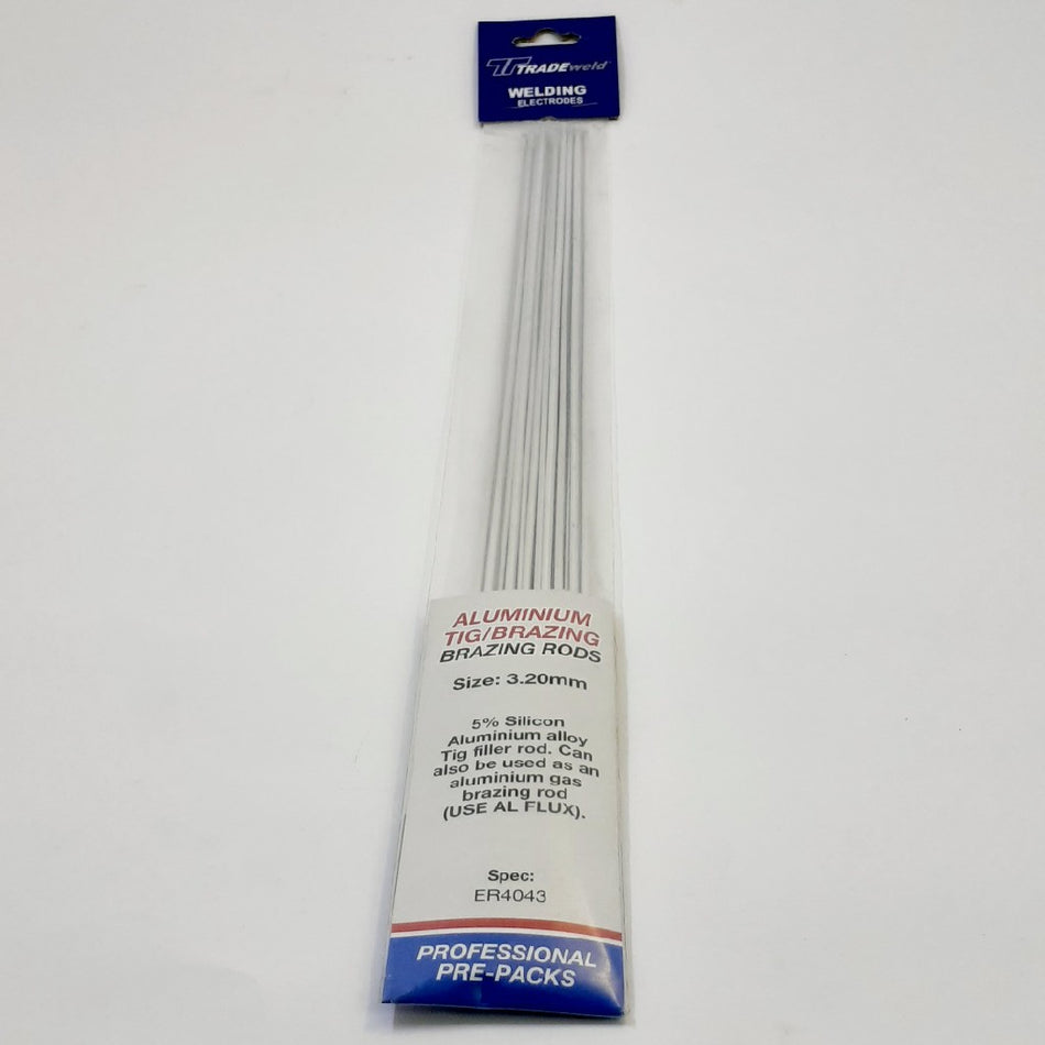 Welding Rod Aluminium Gas Brazing 3.2mm 14Pc -