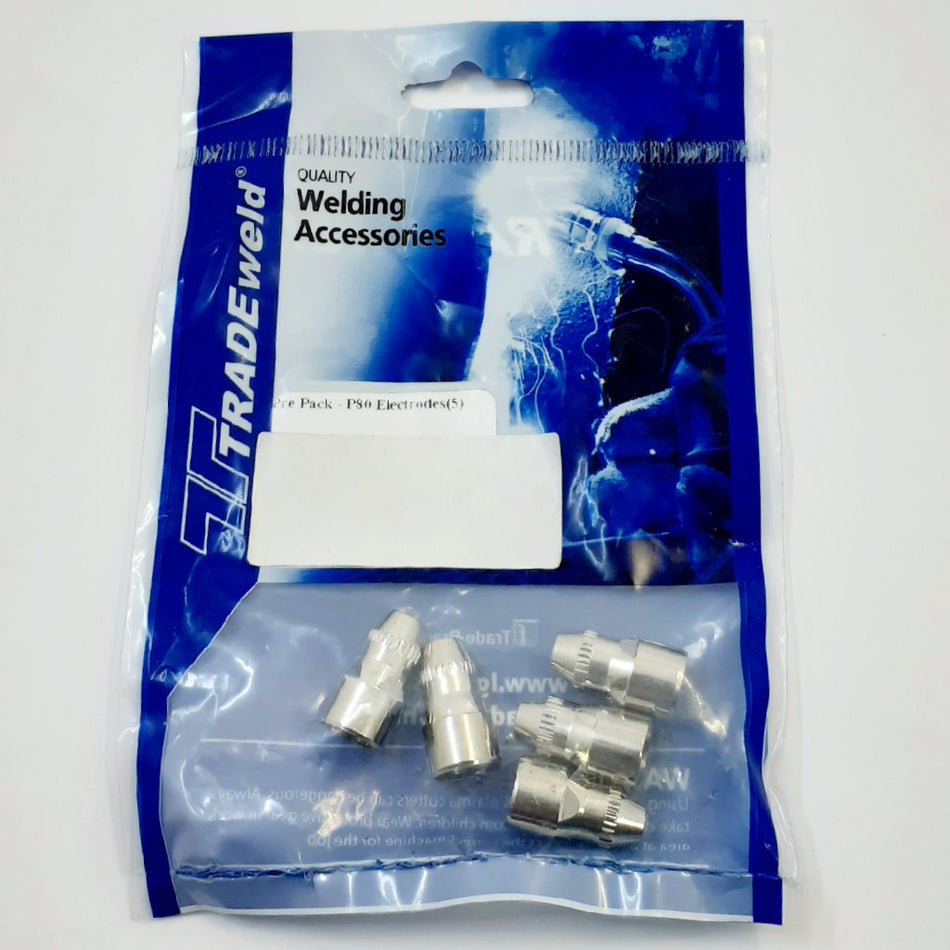 P80 Electrodes For Cut 100 H Plasma Cutter 5Pc -