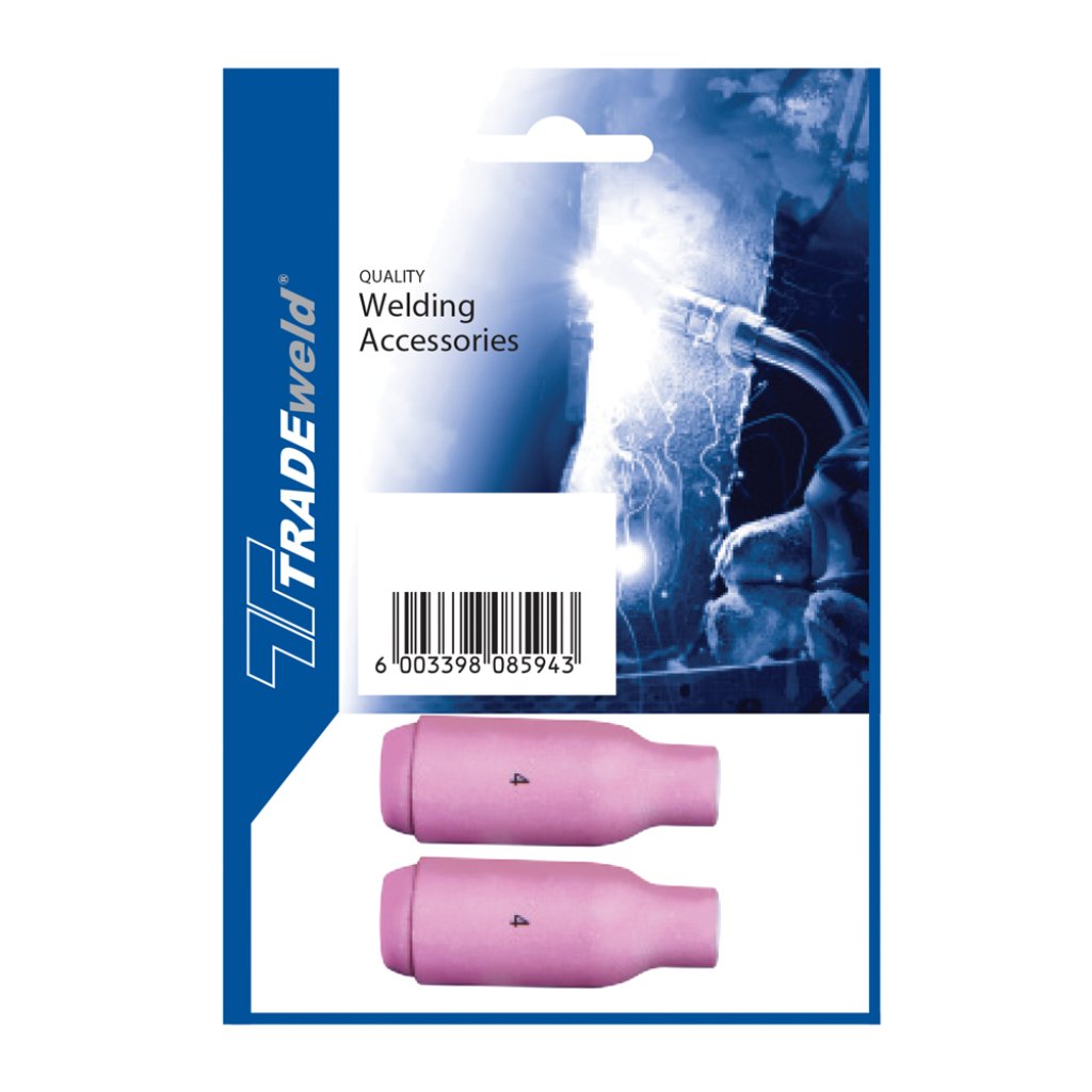 TIG Ceramic Cups 10N50 No.4 - 3Pc -
