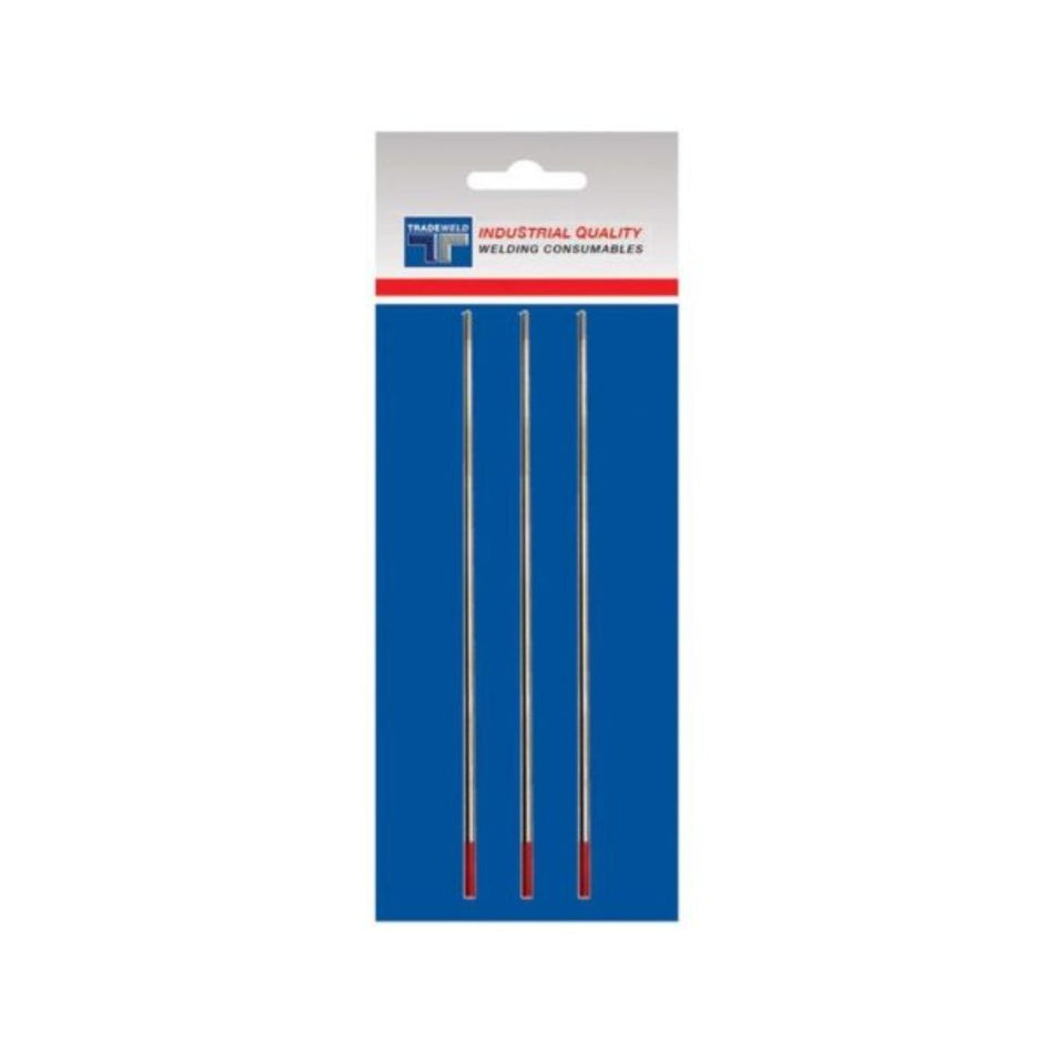 TIG Thoriated Tungsten Welding Rod 3Pc 1.6mm