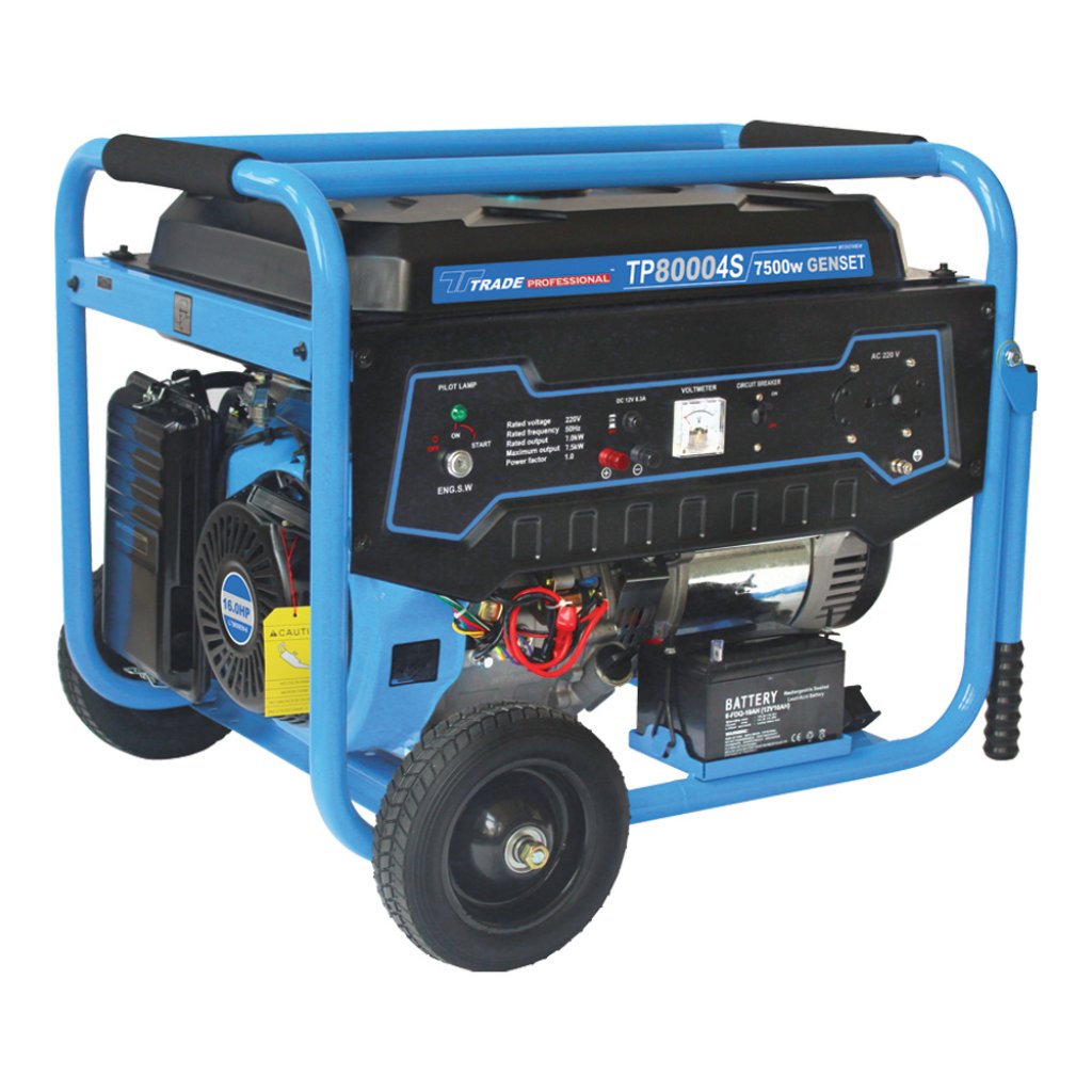 Generator 7.5Kw 16Hp Petrol TP 8000 4S -