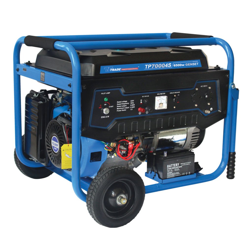 Generator 6.5Kw 15Hp Petrol TP 7000 4S -