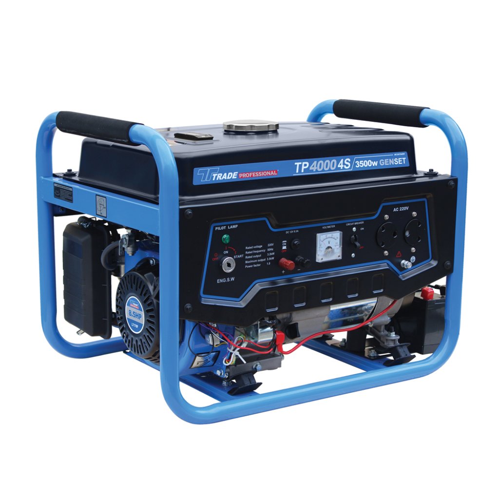 Generator 3.5Kw 8.5Hp Petrol TP 4000 4S -