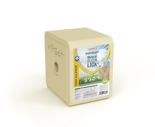 Lionels Animal Feeds Livestock Block Sulphur 20KG