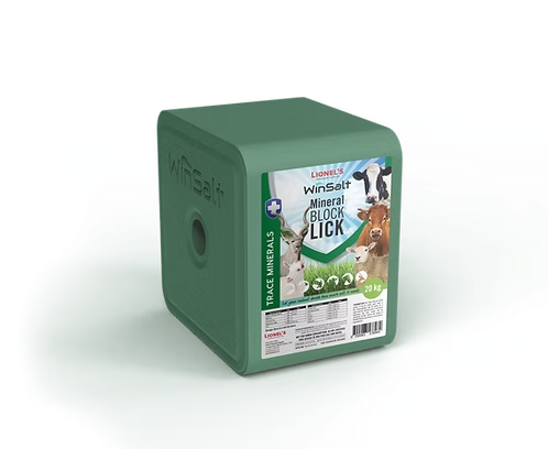 Lionels Animal Feeds Livestock Block Trace Mineral 20KG