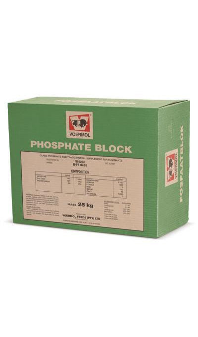 Voermol Phosphate Block 25Kg -